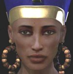 Reconstrucción informática del rostro de Nefertiti
